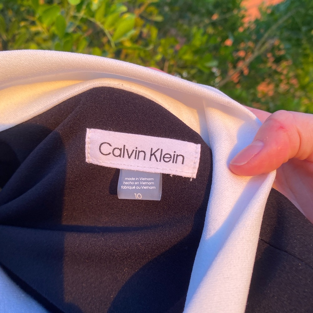 Calvin Klein Black and White Dress - Picture 5 of 6